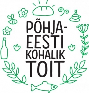 Знак «Põhja-Eesti kohalik toit» (Местная еда Северной Эстонии)